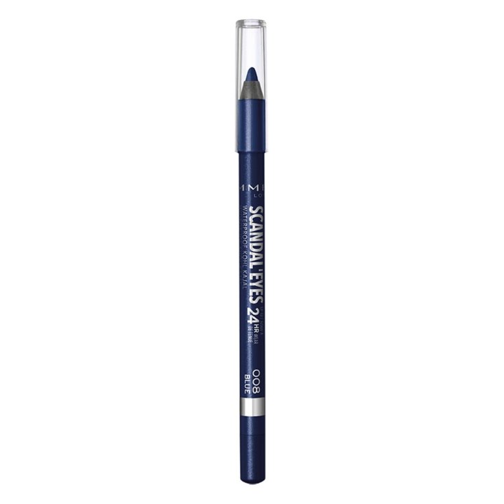 Matita Scandaleyes Waterproof Kohl 008 Blue Rimmel 1 Pezzo