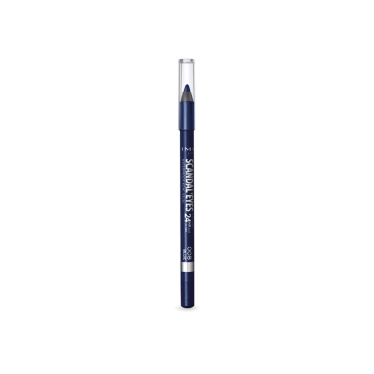 Matita Scandaleyes Waterproof Kohl 008 Blue Rimmel 1 Pezzo