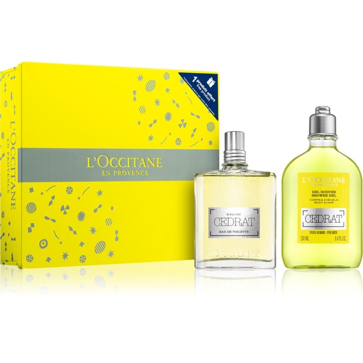 Cedrat Eau De Toilette L'Occitane En Provence Cofanetto 2018