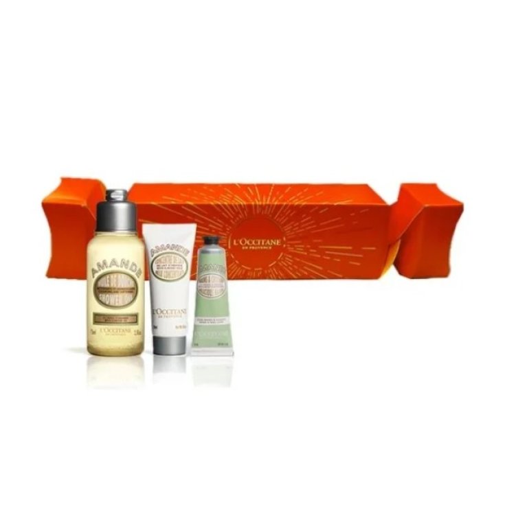 Amande Olio Doccia 35ml L'Occitane Cofanetto 3 Parti 2018