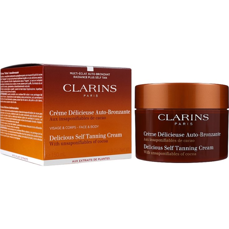 Crème Delicieuse Auto-Bronzante Clarins@ 150ml