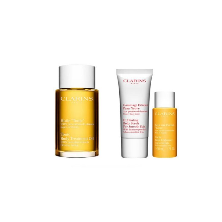 Spa At Home Pleasure Of Texture Clarins Set 3 Parti 2018