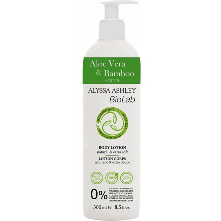Lozione Corpo Aloe Vera & Bamboo Alyssa Ashley BioLab 300ml