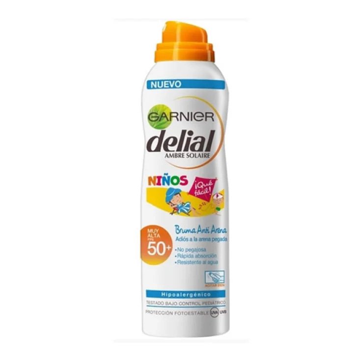 Delial Kids Spray Anti Sabbia Spf50 GARNIER 200ml Delial Kids Spray Anti Sabbia Spf50 GARNIER 200ml
