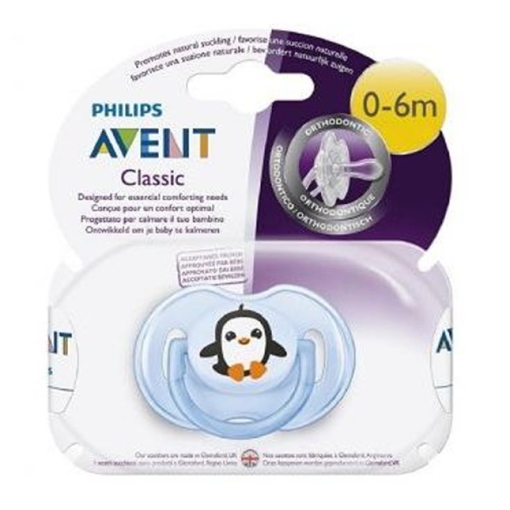Avent Succhietto Classic Mare 0/6m Philips 1 Pezzo