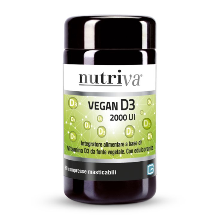 Nutriva® Vegan D3 2000 UI 60 Compresse