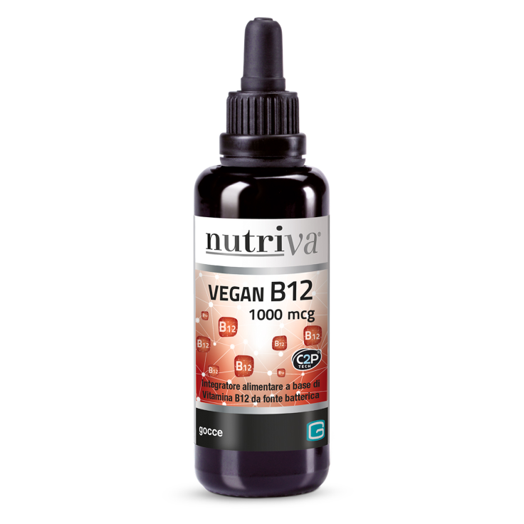 Nutriva® Vegan B12 1000mcg Gocce 30ml