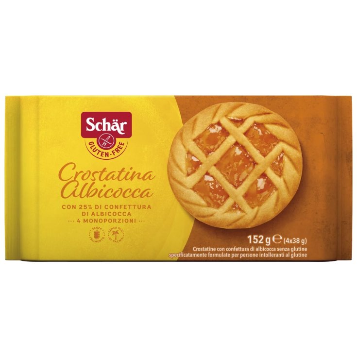 Crostatina Albicocca Schär 4x38g