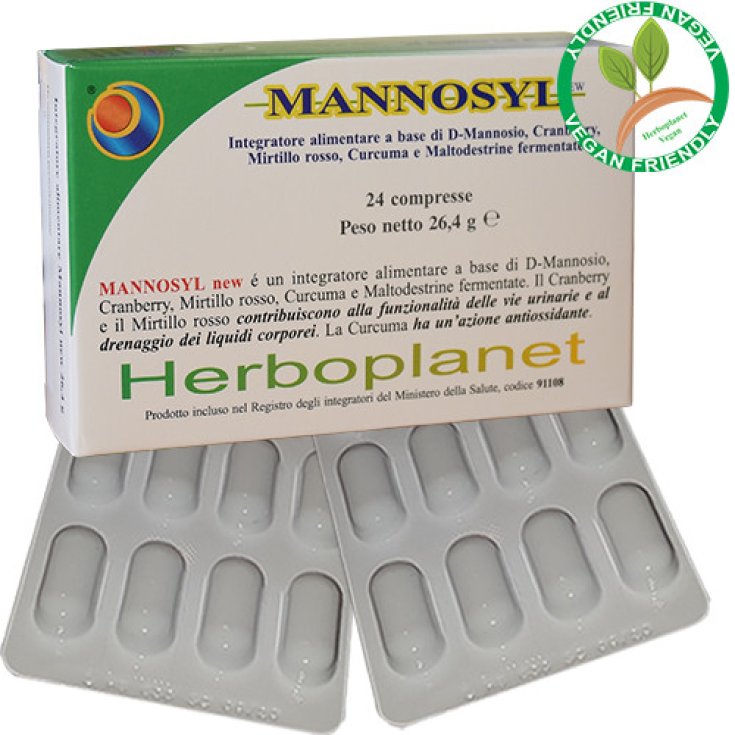 Mannosyl New  Herboplanet 24 Compresse