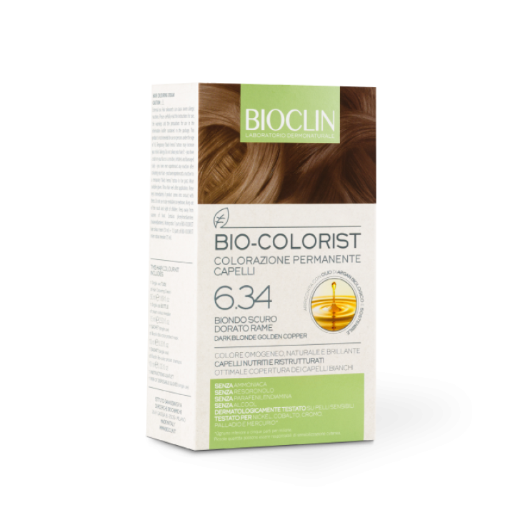 BIO-COLORIST 6.34 Biondo scuro dorato rame Bioclin
