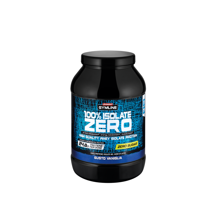 Gymline 100% Whey Protein Isolate Zero Zuccheri Vaniglia Enervit 900g
