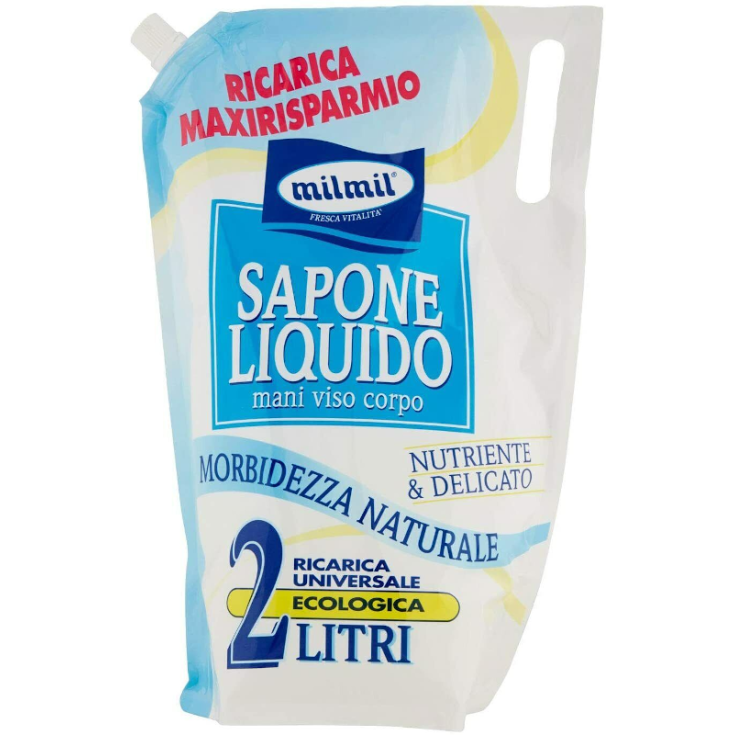 Morbidezza Naturale sapone Liquido Eco Ricarica Mil Mil 2000ml