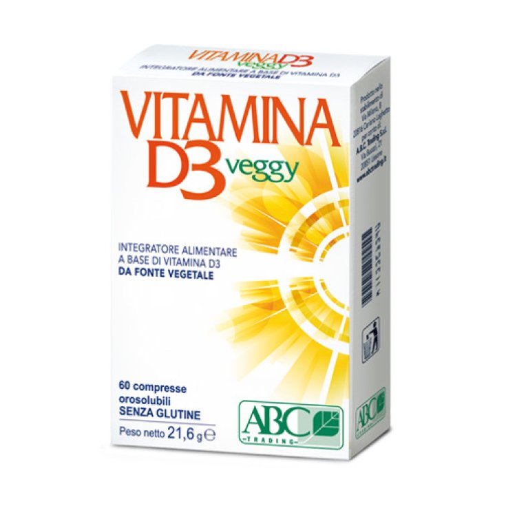 Vitamina D3 Veggy ABC Trading 60 Compresse Orosolubili
