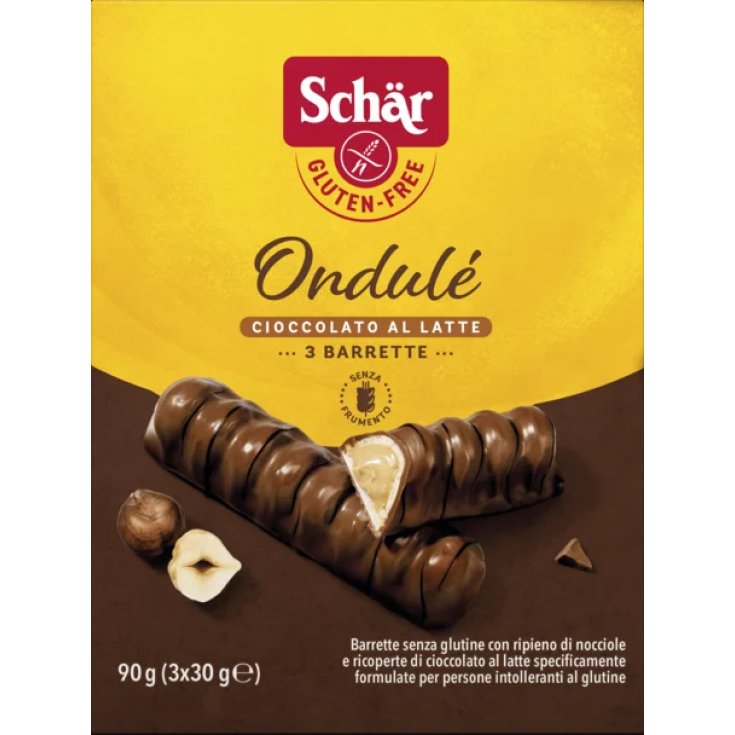 Ondulè Barretta al Cioccolato Schär 3x30g