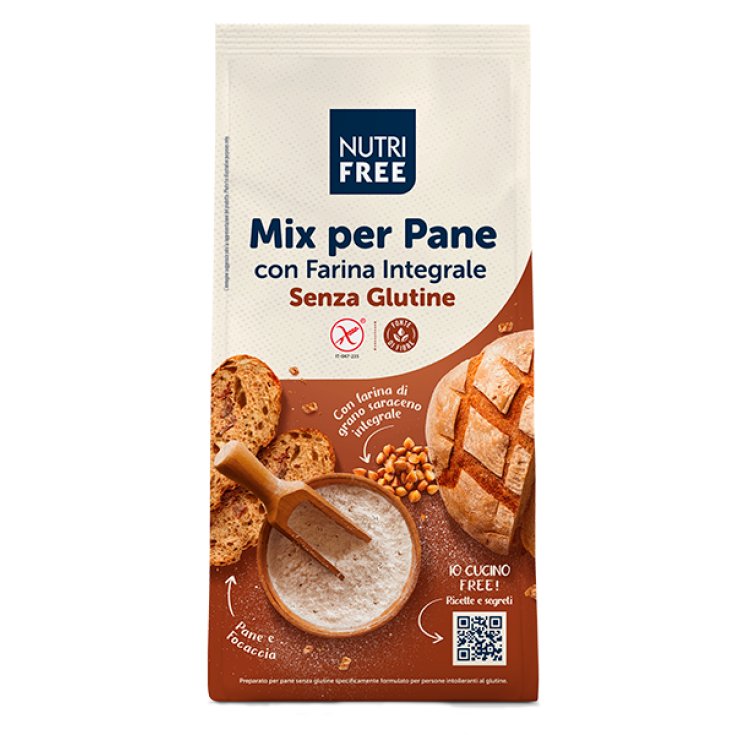 Mix per Pane con Farina Integrale NutriFree 1000g