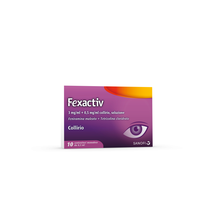 Sanofi Fexactiv*Collirio 10 Flaconcini Da 0,5ml