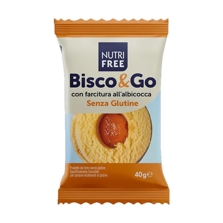 Biscotto con Albicocca Bisco&Go NutriFree 40g