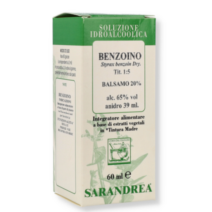 Benzoino Sarandrea 60ml