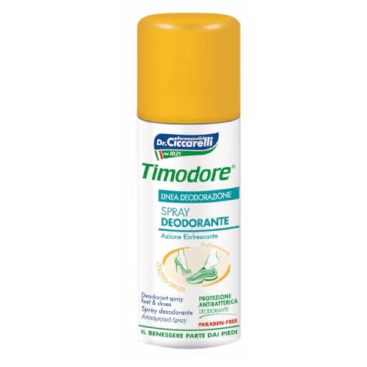 Timodore Spray Deodorante Timo E Zenzero Dr. Ciccarelli 150ml