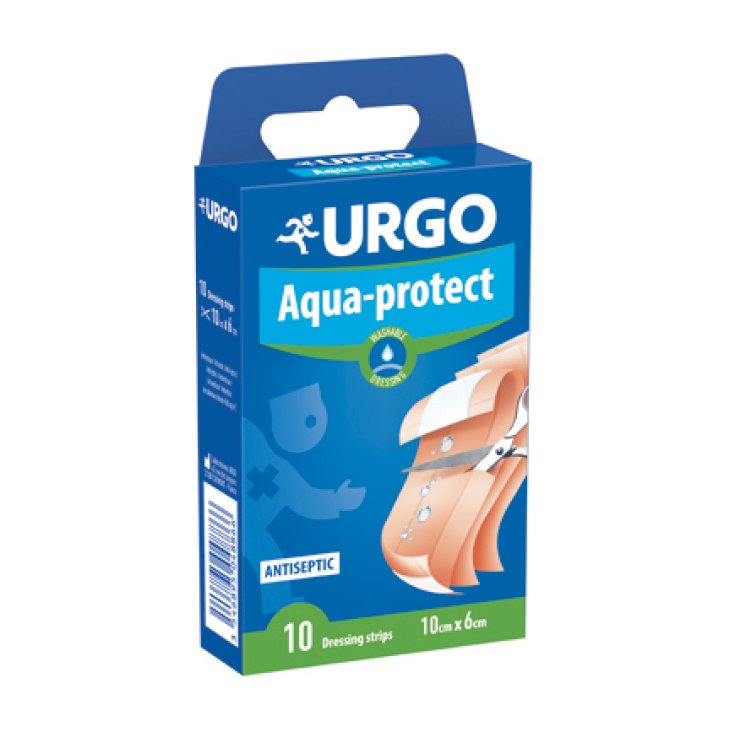 Aqua Protect 10x6cm Urgo 10 Pezzi