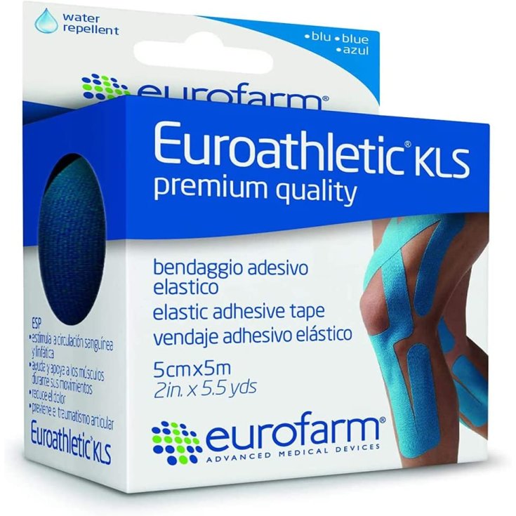 Euroathletic KLS Blu 5cm x 5m Eurofarm