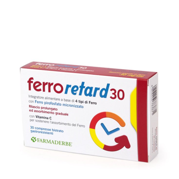 Ferro Retard 30 Farmaderbe 30 Compresse