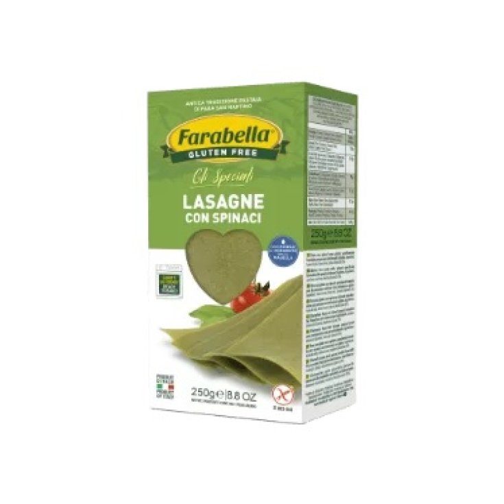 Lasagne con Spinaci Gli Speciali Farabella 250g