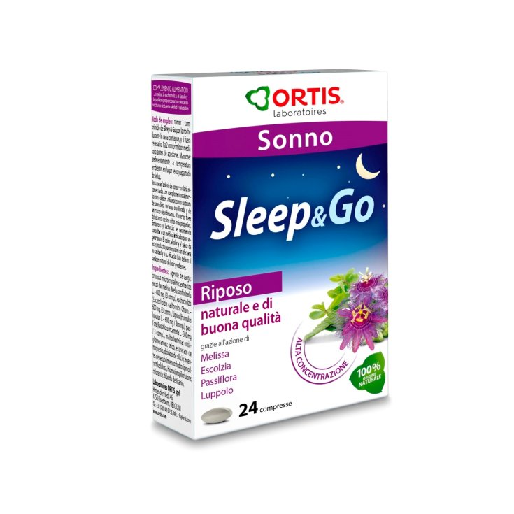Sleep & Go Sonno Ortis® 24 Compresse