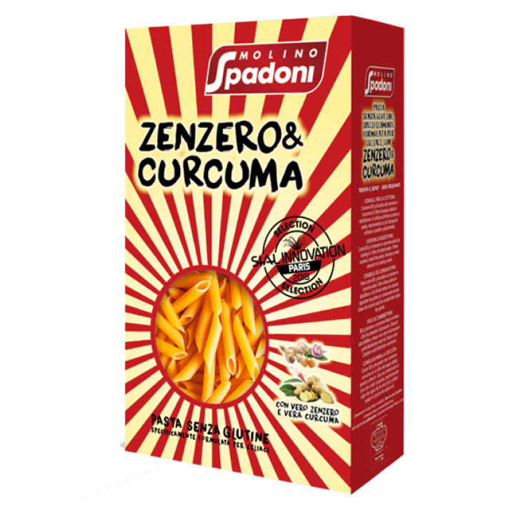 Penne Zenzero e Curcuma Molino Spadoni 400g