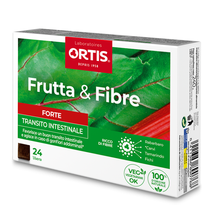 Frutta & Fibre Forte Laboratoires Ortis® 24 Cubetti