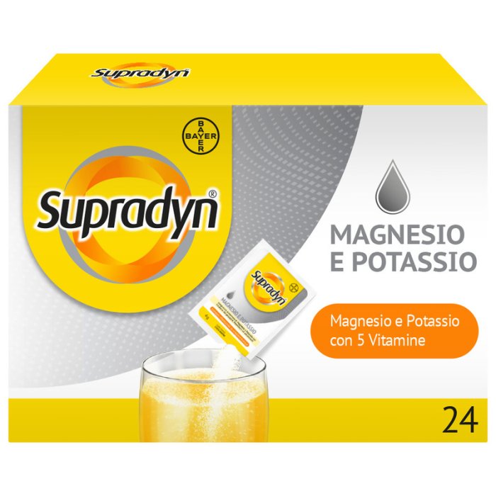 Supradyn Magnesio e Potassio Integratore Vitamine e Minerali 24 Bst