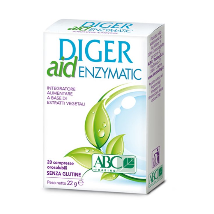 Diger Aid Enzymatic ABC Trading 20 Compresse