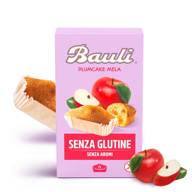 Plumcake Mela Senza Glutine Bauli® 4 Pezzi