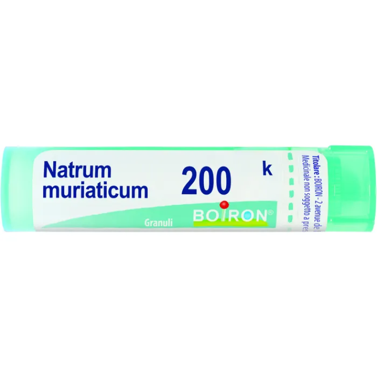 Natrum Muriaticum 200CH Boiron 80 Granuli 4g