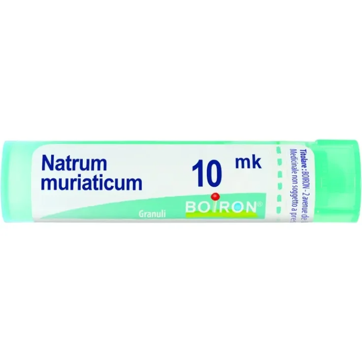 Natrum Muriaticum 10000K Boiron 80 Granuli