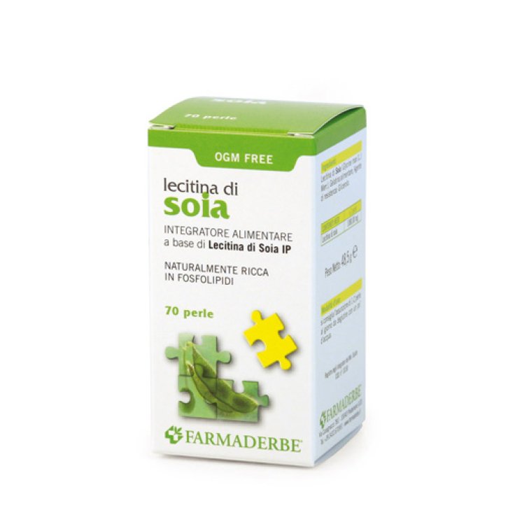 Lecitina di Soia Farmaderbe 70 Perle