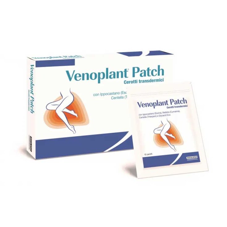 Venoplant Patch Cerotto Transdermico Aesculapius Farmaceutici 10 Pezzi