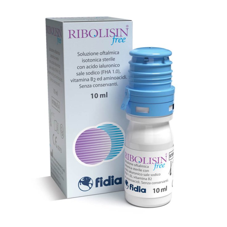 Ribolisin Free Soluzione Oftalmica Fidia 10ml