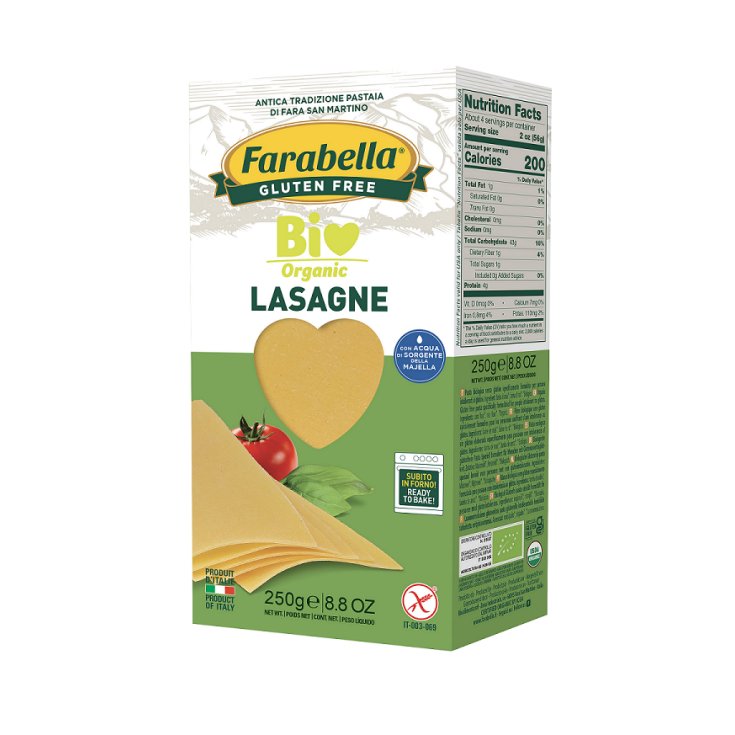Lasagne Bio Farabella 250g
