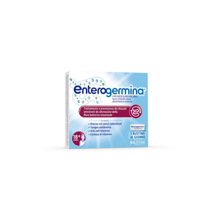 Enterogermina® 6 Miliardi/2g Sospensione Orale 9 Bustine