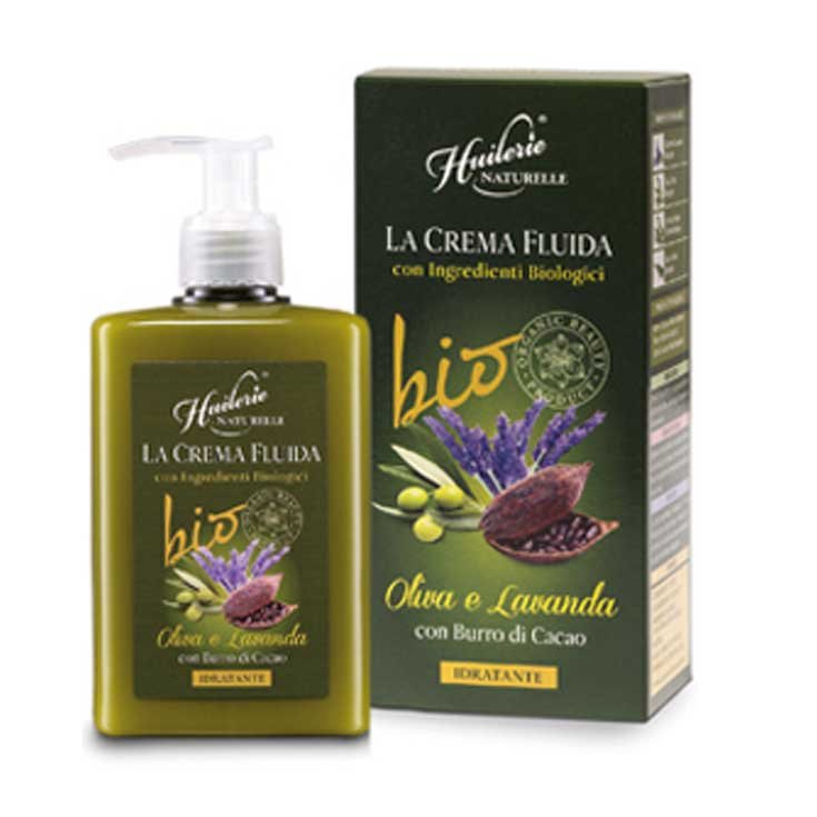 Huilerie® Naturelle Oliva e Lavanda La Crema Fluida 300ml