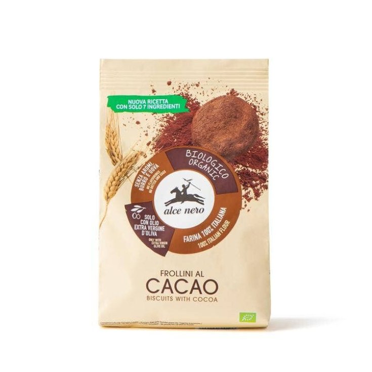 Frollini Al Cacao Biologici Alce Nero 250g