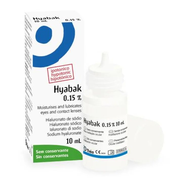 Hyabak 0,15% Soluzion Oftalmica 10ml