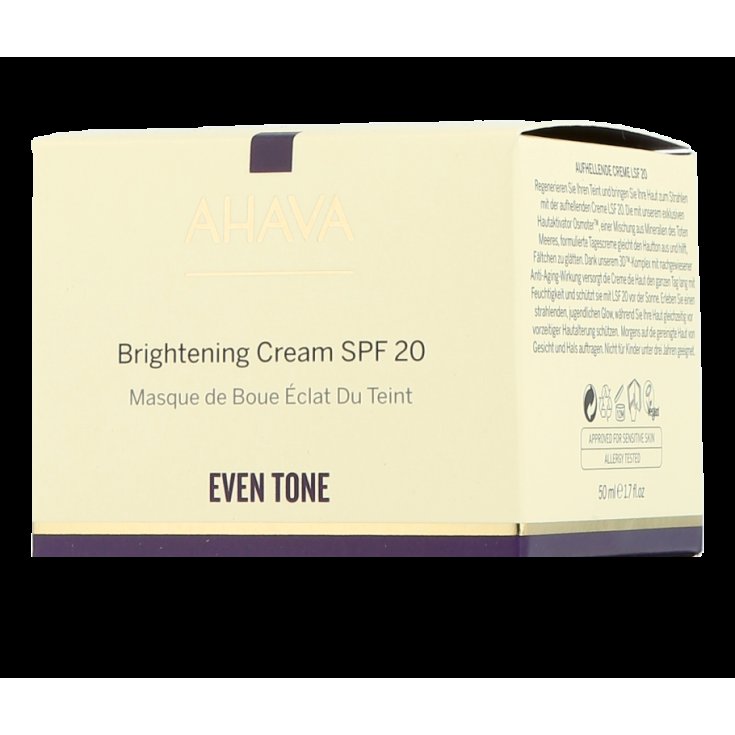 Brightening Crema Spf20 Even Tone Ahava 50ml