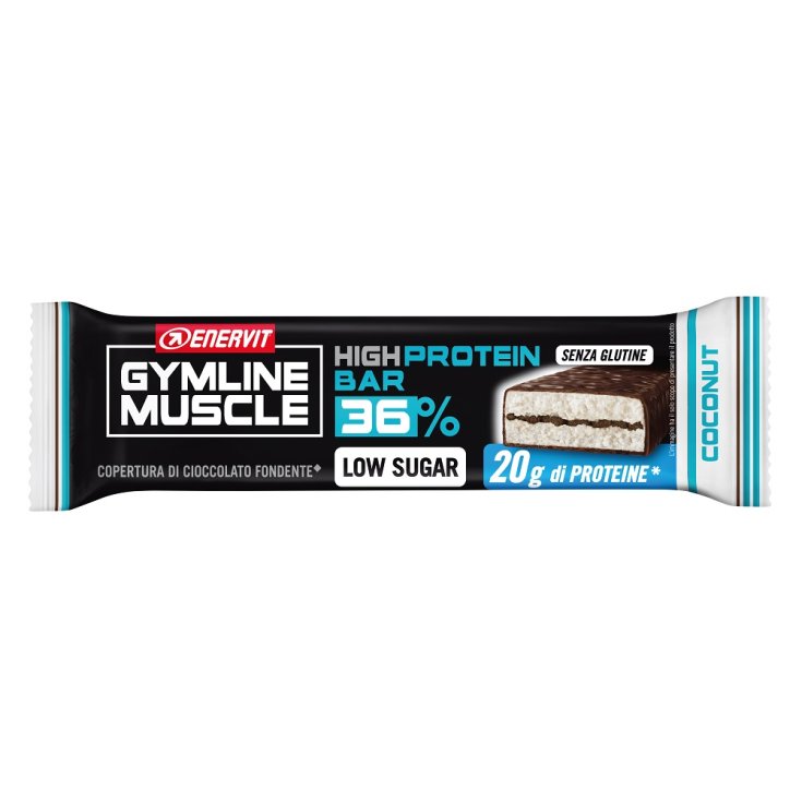 GymLine Muscle High Protein Bar 36% Coconut Enervit 55g