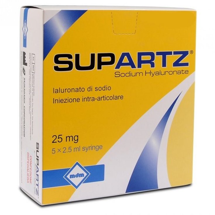 Supartz® Siringa Intra-articolare MDM 5x2,5ml