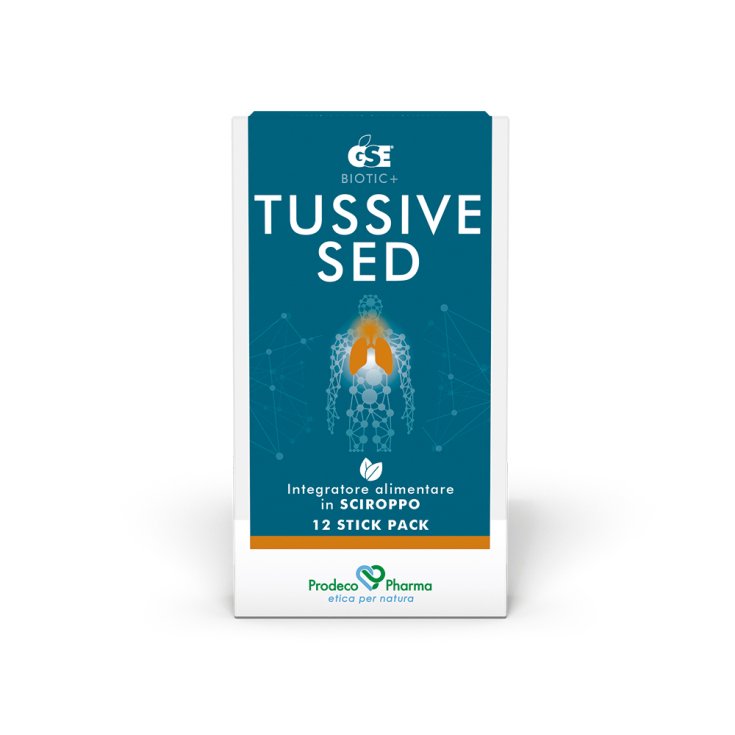 TUSSIVE SED GSE BIOTIC+ 12 Stick