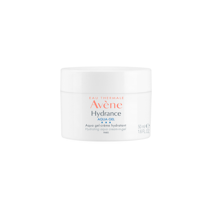 Eau Thermale Avène Hydrance Acqua-Gel Crema Idratante, idratazione Pelle secca, 50ml