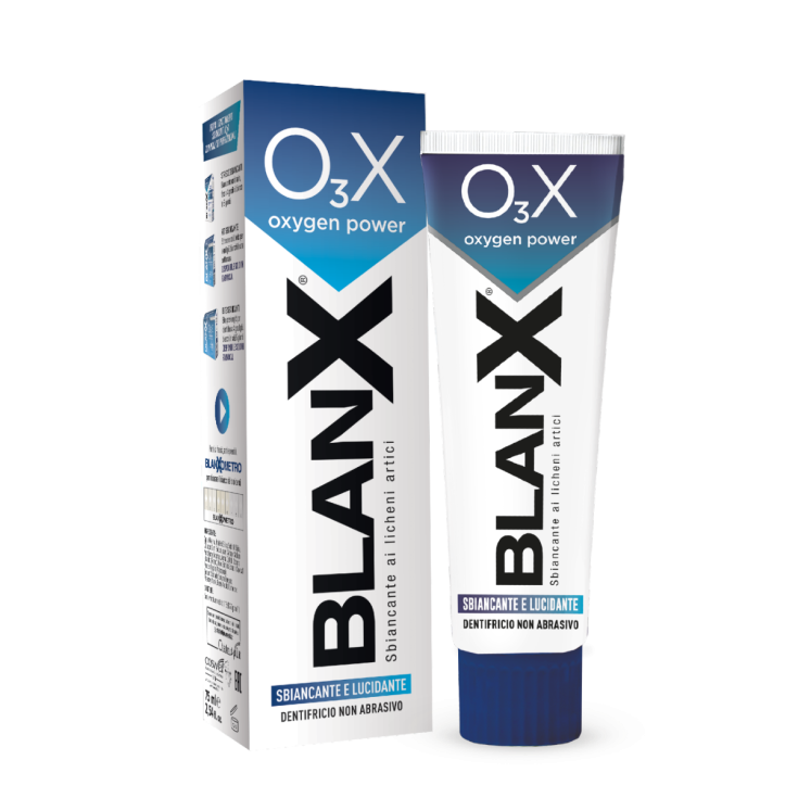 O₃X Dentifricio Sbiancante e Lucidante BlanX 75ml