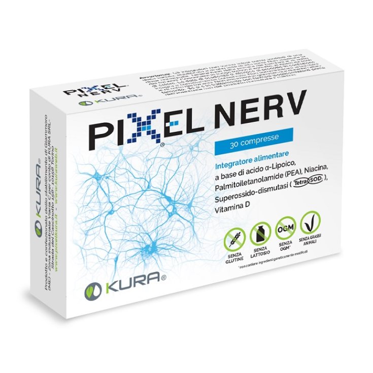 Kura Pixel Nerv Integratore Alimentare 30 Capsule